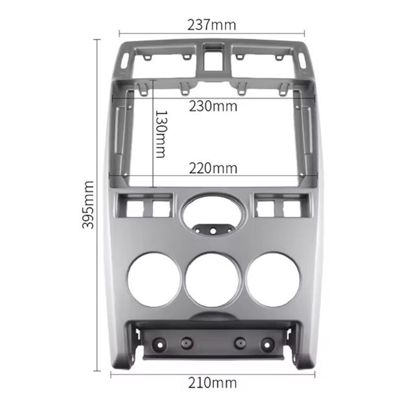 Precise For LADA PRIORA 2007-2014 9 INCH Stereo DVD Player Panel GPS Navigation Frame Dash Installation Fitment Bezel Kit