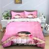 Exquisite Singer E-Eunha Fashion  Anime Digital Printing Bedding Set Duvet Cover Comforter Bed  Youth Kids Girl Boys Gift