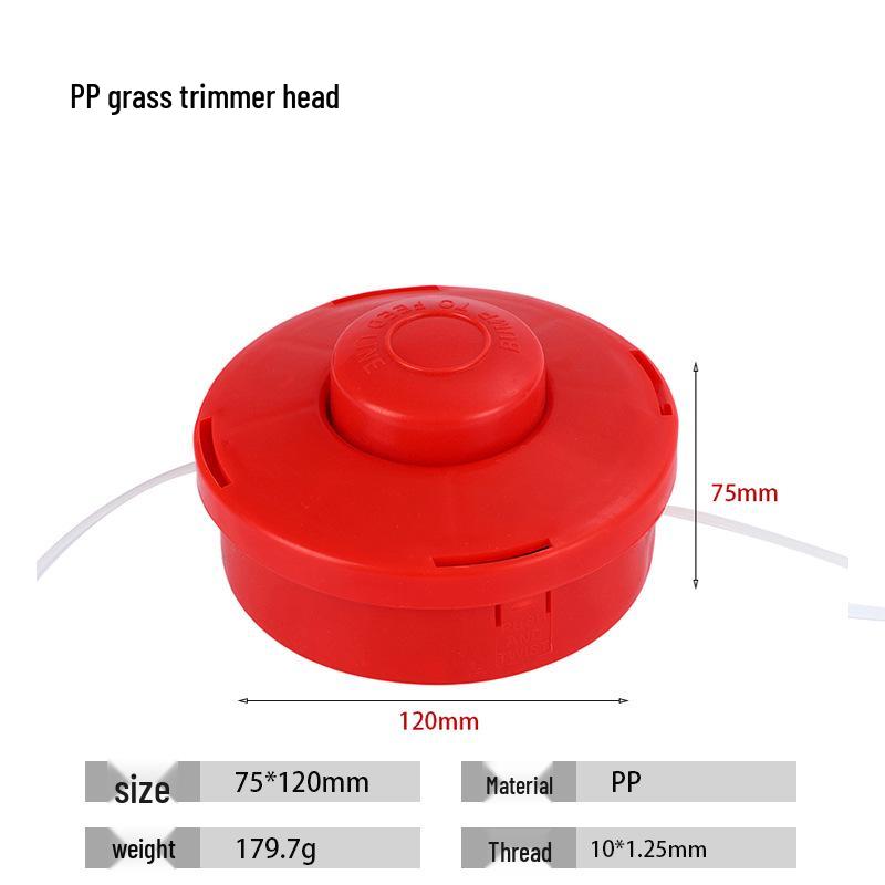 

Универсальная автоматическая триммерная головка для газонокосилки для прополки со стальной проволокой и нейлоновой леской
