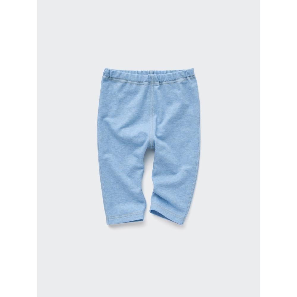

UNIQLO JAPAN leggings denim like 3 4 length