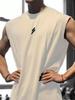 Débardeur de Fitness Respirant à Séchage Rapide en Mesh pour Homme - Coupe Ample, Grandes Tailles, Sans Manches