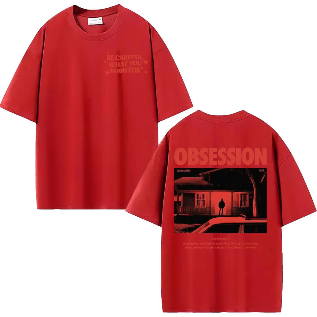 Obsession 2026 Movie T Shirt One Wish Willow Be Careful What You Wish For Eye Tshirts Unisex Unisex Casual Cotton Oversized Tshirt