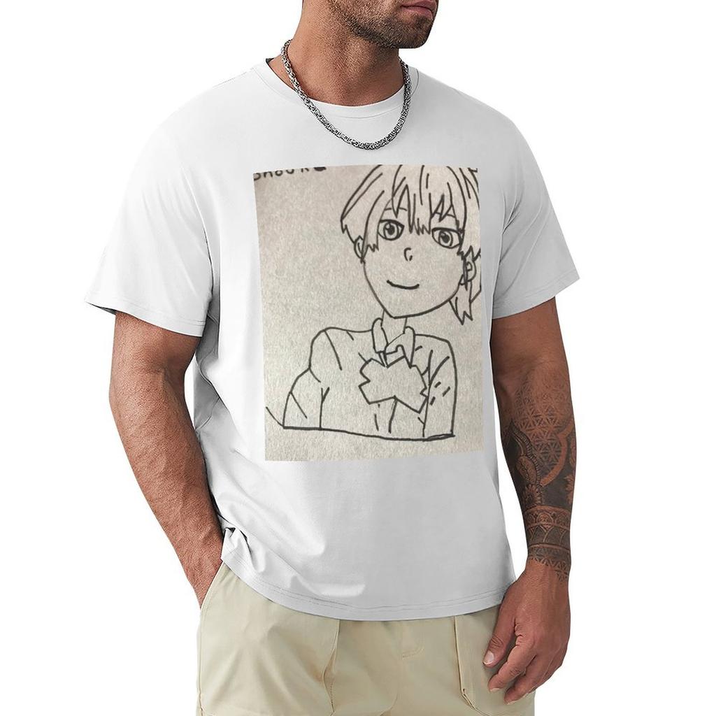 Shouko Nishimiya (Z Hlasu ticha) Od Ash Tričko Estetické Oblečení Vintage Anime Tričko Grafická Trička Pánská