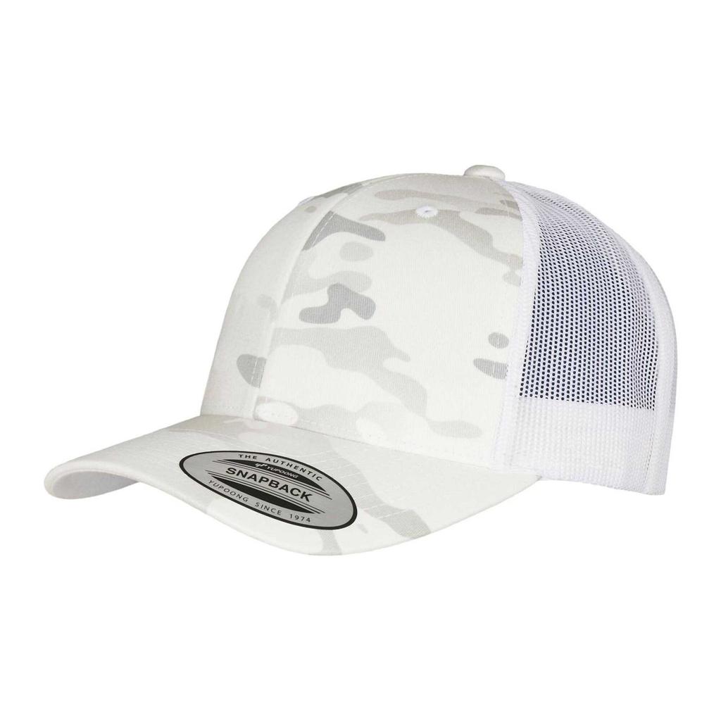 FLEXFIT Unisex Erwachsenen Retro Camouflage Trucker-Kappe