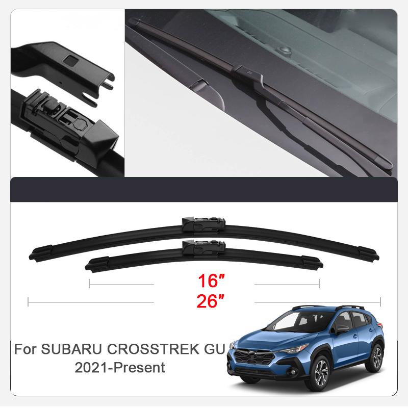 2 Stück Auto Flachwischer Gummi Scheibenwischer für SUBARU ASCENT CROSS FORESTER IMPREZA LEGACY OUTBACK SOLTERRA WRX XV Auto Zubehör