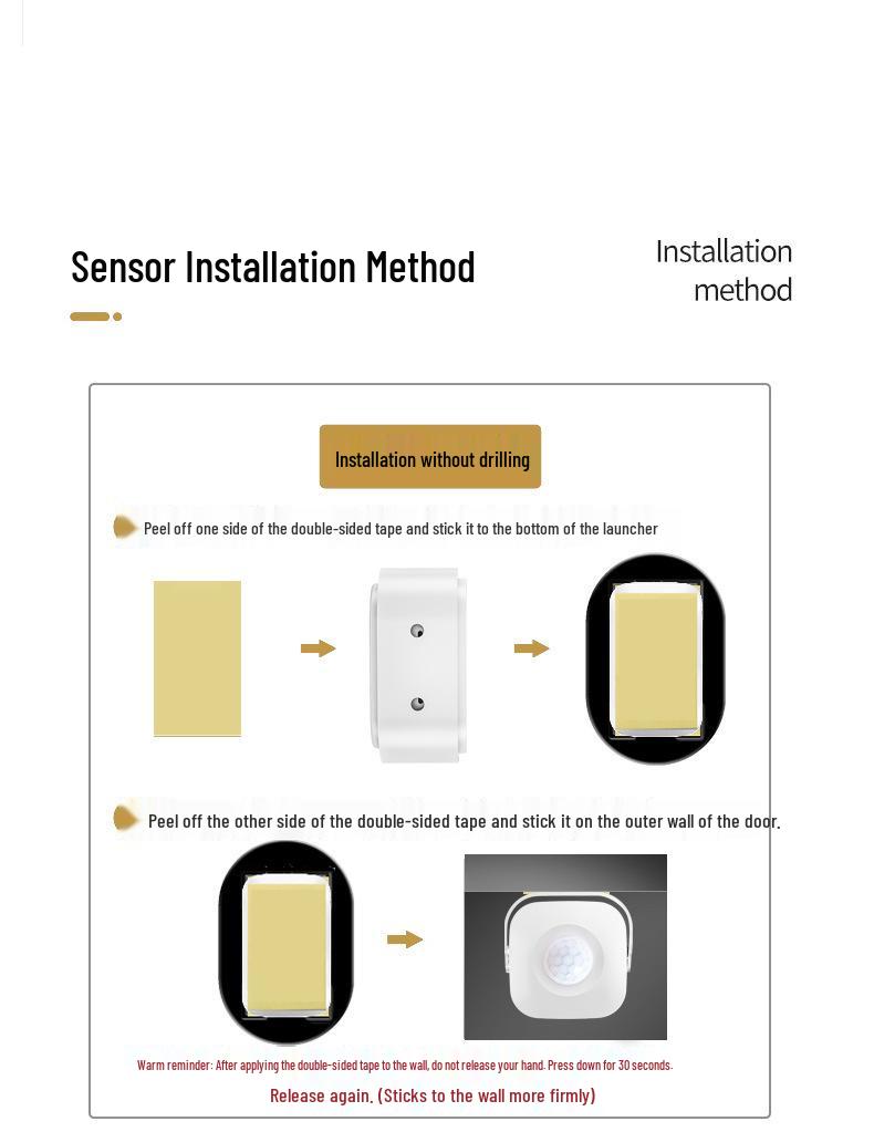 Sensor Entry Store: Rechargeable Commercial Voice Welcome Doorbell with Ding Dong Alert