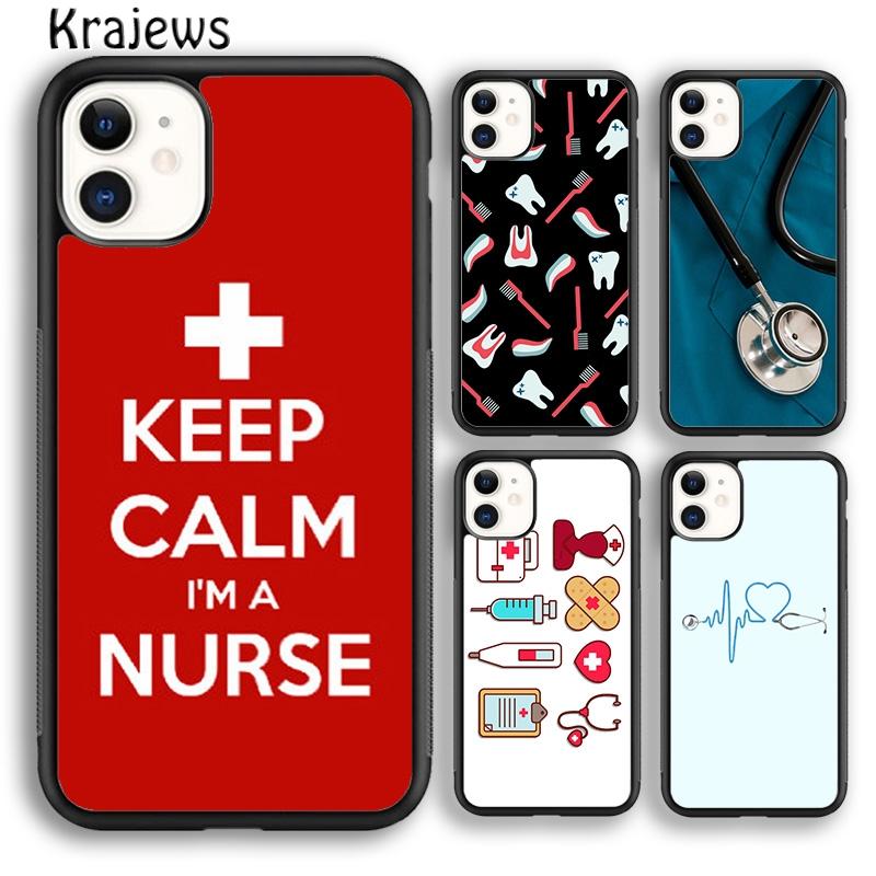 Cute Cartoon Medicine Nurse Doctor Phone Case Cover For iPhone 17 Air 16 15 14 plus 11 12 13 pro max coque Shell Fundas