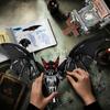 928PCS Gothic Dark Bat Building Blocks,Highly Restored Animal Shape,Day of the Dead Decor,Assembly Bricks DIY Toy Halloween Gift