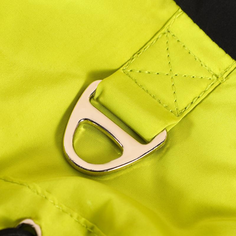 New winter dog clothes with fleece and thickened cotton coat, warm hooded four-legged pet clothing