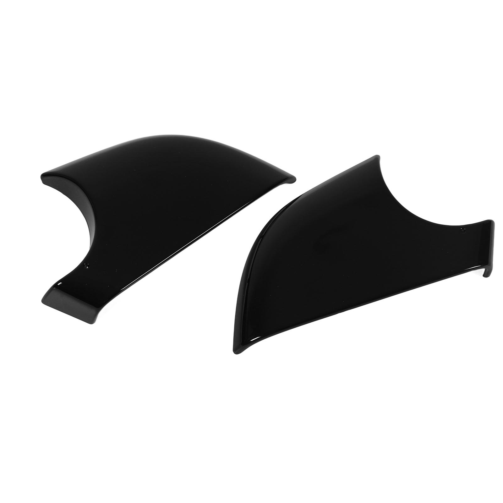 

2 шт. Кришка дзеркала заднього виду глянцево-чорна нижній тримач заміна для Tesla Model 3 2017-2021