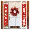 New Creative Christmas Door Curtain Decoration Christmas Banners Curtain Curtain Festival Decoration Home Christmas Decoration
