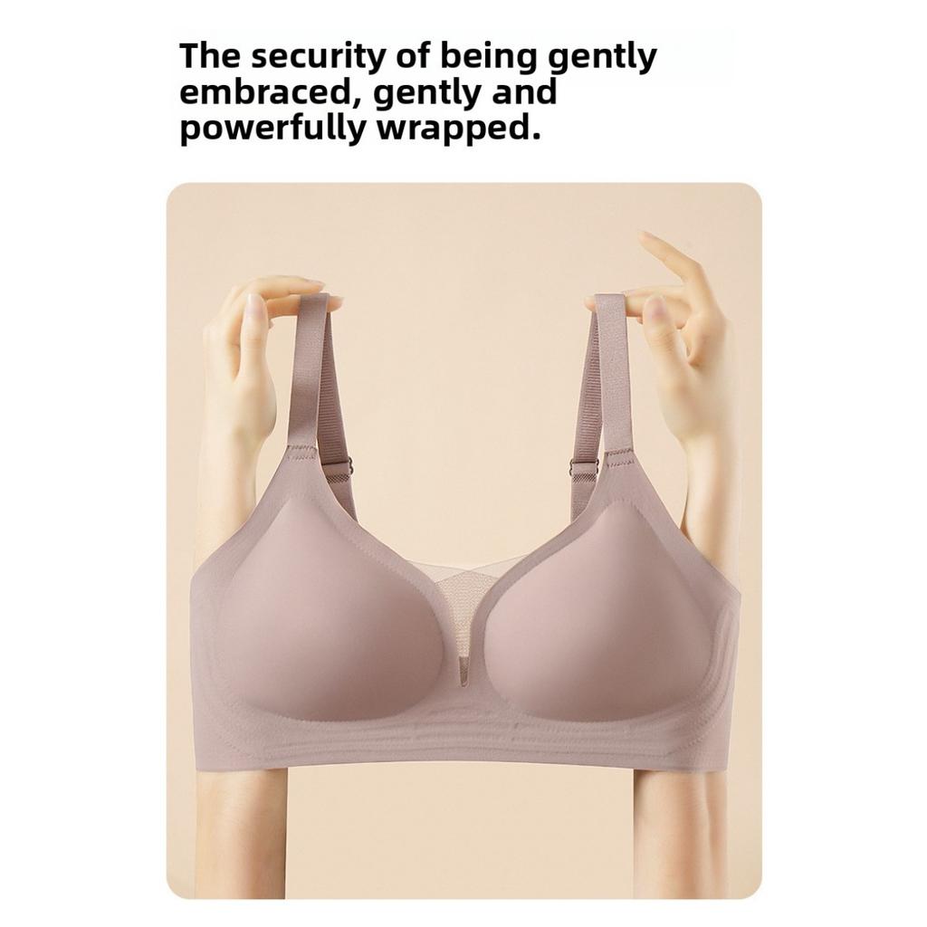 Women'S Seamless Wide Strap Bra, Top Style Without Underwire or Padding, Comfortable and Breathable, Suitable for Everyday Wear In For All Seasons