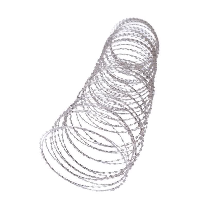 Hot-Dip Galvanized Razor Wire Security Coil