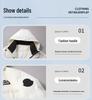 2025 Men's Winter White Duck Down Hooded Jacket - Thick, Windproof, Waterproof, Warm Outdoor Coat