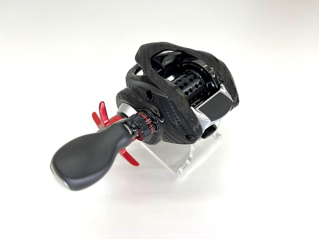 CUSTOM YOROI Custom Decal for 20 23 and Goliath Baitcasting Scratch Protection SEAT.JP Gravius, Gravius, Reels, (Black, Left-Handed)