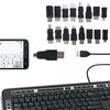16PCS Multipurpose USB2.0 Adapter Converter USB Male To Female Micro USB