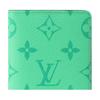 Louis Vuitton Pocket Organizer Monogram Coated Canvas Wallet Women Wallet Mint-Green M27652