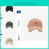Korean Street Style Adjustable Baseball Cap With Embroidery For Unisex Daily Wear
