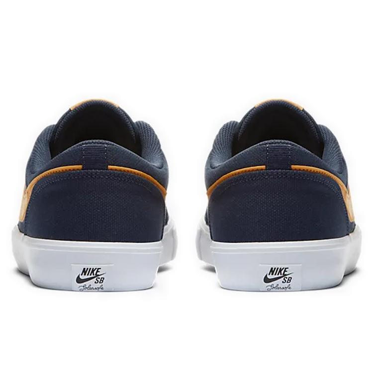 New Nike Sb Portmore Ii Solar Cnvs 'Blue Yellow' 880268-401
