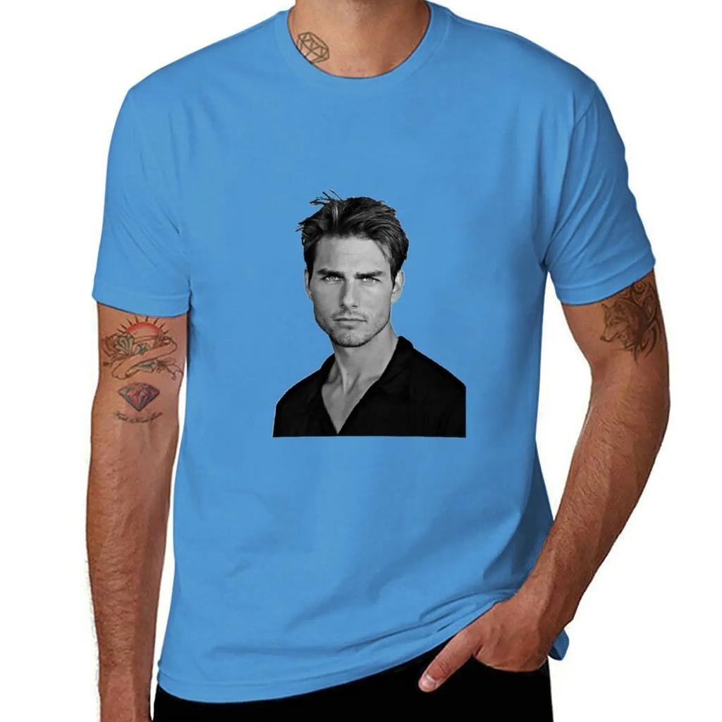 Tom Cruise T-Shirt blanks plus sizes vintage plain t shirts