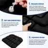 3D Inflatable Travel Cushion Portable Lightweight Air Seat Cushion Ergonomic Air Chair Cushion for Home Office Car Traveling