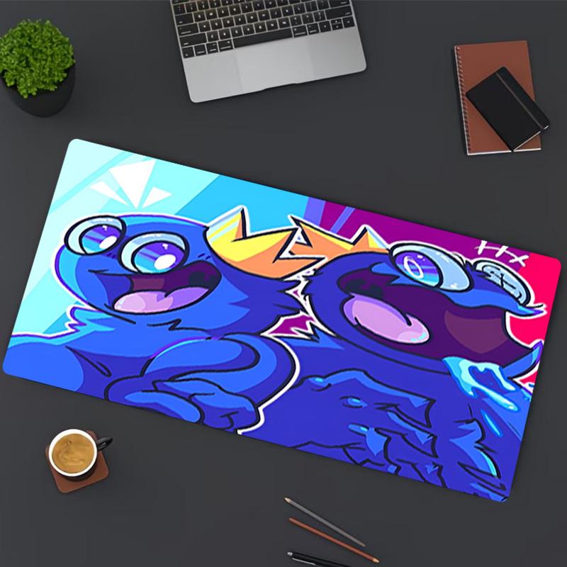 Game Rainbow Friends Print Mouse Pad, for Keyboard Pad Laptop PC Mat for Office Home Use, Desk Decor, Perfect Birthday Gift for Gamers