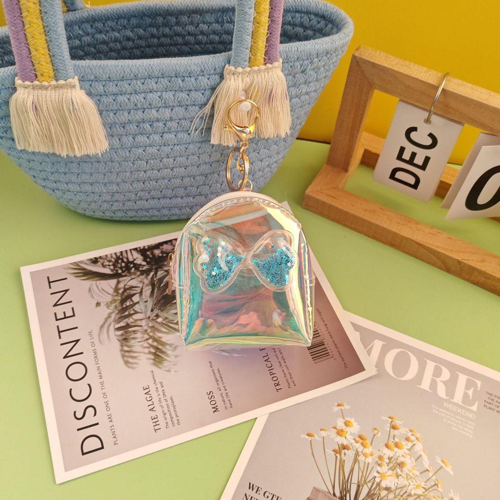 Colorful Heart-Shaped Mini Coin Purse: Portable Bag for Lipstick & Earphones