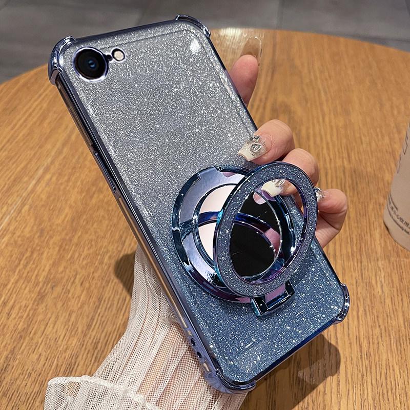 Compatible Apple iPhone 17e Soft Silicone Protective Case with Transparent Airbag Design & Lens Film 17e