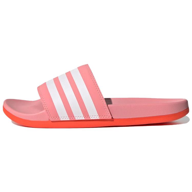 New Adilette Women's Adidas Comfort Slides 'Super Pop Red' Women's FY7848