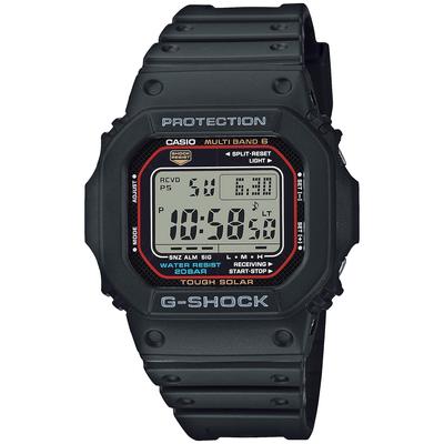 Herreur G-Shock Ur, Radio Solar, Super Illuminator (LED med høj lysstyrke), GW-M5610U-1JF, Sort, Autoriseret Forhandler