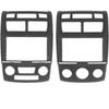 Dashboard Aesthetics 2 DIN Frame Car Radio Faceplate