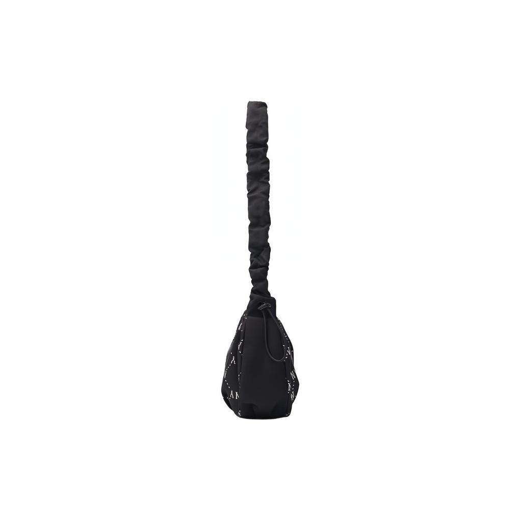 New MLB New York Yankees Polyester Shoulder Bag, Handbag, Shoulder Bag, Crossbody Bag Regular Unisex Black 3ABQS034N-50BKS