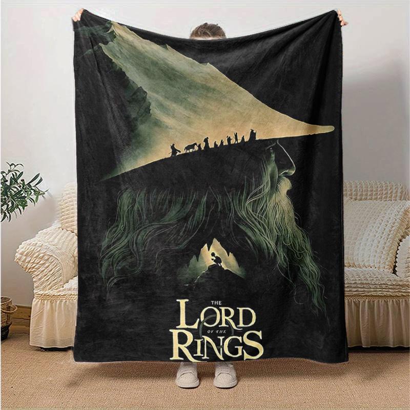1pc The Fellowship of the Ring Blanket, Soft Warm Throw Blanket for Home Decor, Living Room .D096