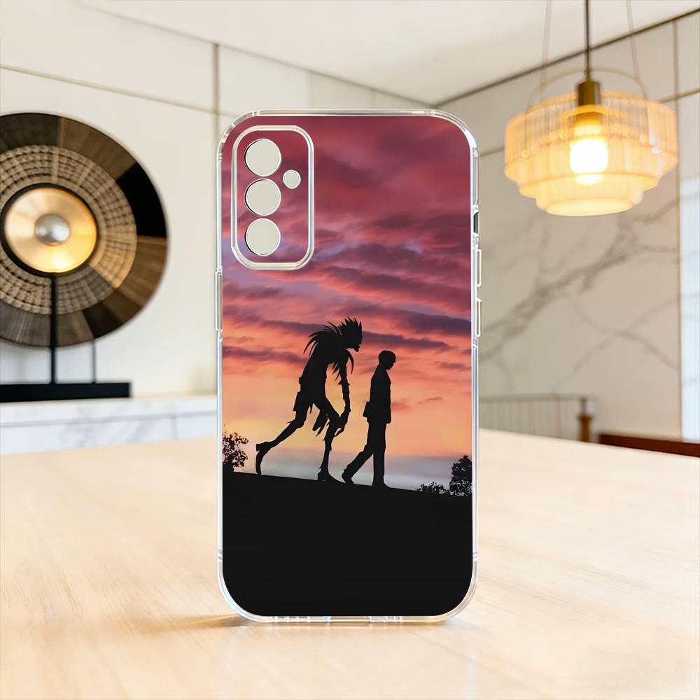Death Note Kira Yagami Dark Anime Phone Case Transparent Silicone Soft For SamsungA10,12,20,21S,30,31,40,50,51,52,70,71