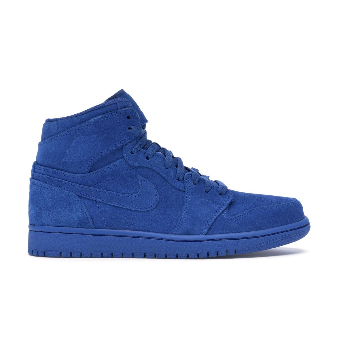 

Высокие замшевые мужские кроссовки Air Jordan 1 Retro Game-Royal 332550-404
