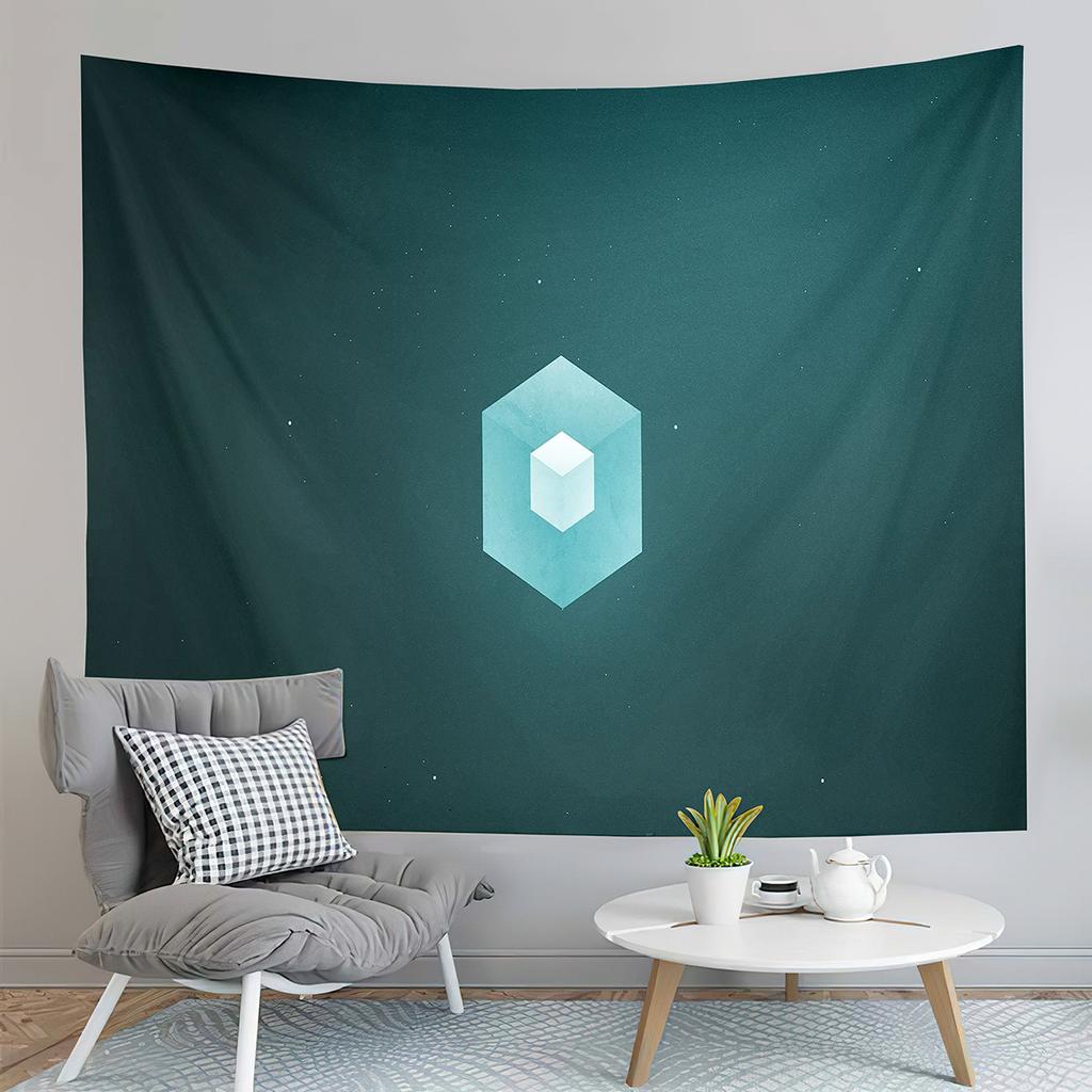 Abstract Sunset Landscape Tapestry Nature Scenery Tapestry Minimalism Style Tapestry Home Living Room Bedroom Wall Tapestries