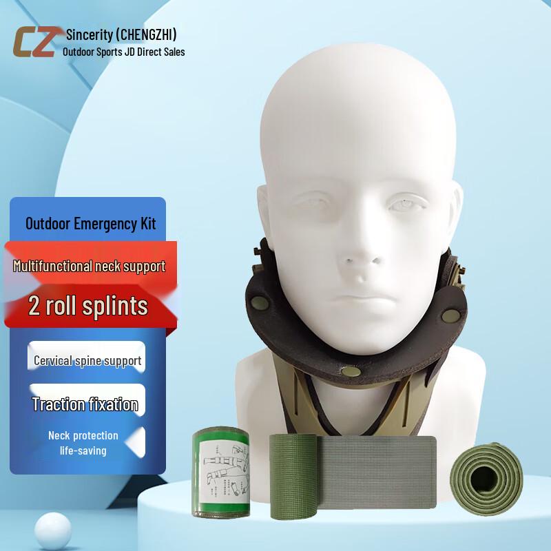 Multifunctional 4-in-1 Emergency Neck Brace