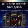 Big Demon Eyes APP Remote Control Car Matrix Pixel Panel Night Light Programmable Flexible Display for Car Truck SUV Accessorie