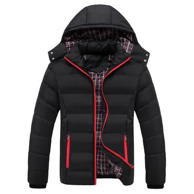 Men's Winter Jacket Loose Jacket Hooded Warm Jacket Outdoor Plus Size Warm Jacket