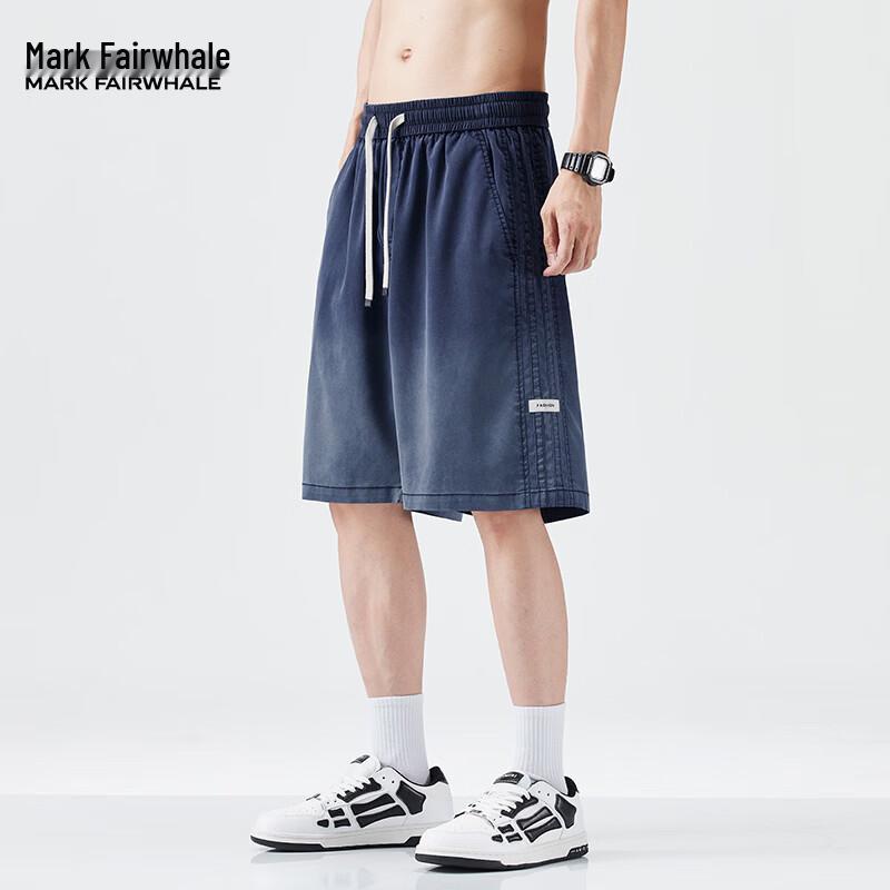 

Mark Fairwhale Men s Tencel Blend Gradient Casual Shorts XL