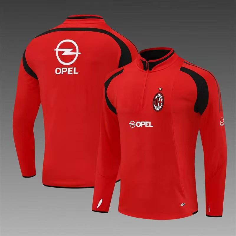 Retro Football Training Jersey Long Short Sleeve Team Sports Shirt Men Women