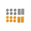 Character Scene Building Blocks Accessories Treasure Dollar Silver Ore Diamond Box Wine Glass Chain Key Teapot Toy Gift Brick