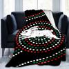 Nrl Rabbit Artwork Design Blanket Suitable for Sofas, Beds, Offices, And Camping - Perfect Gift for Halloween Christmas