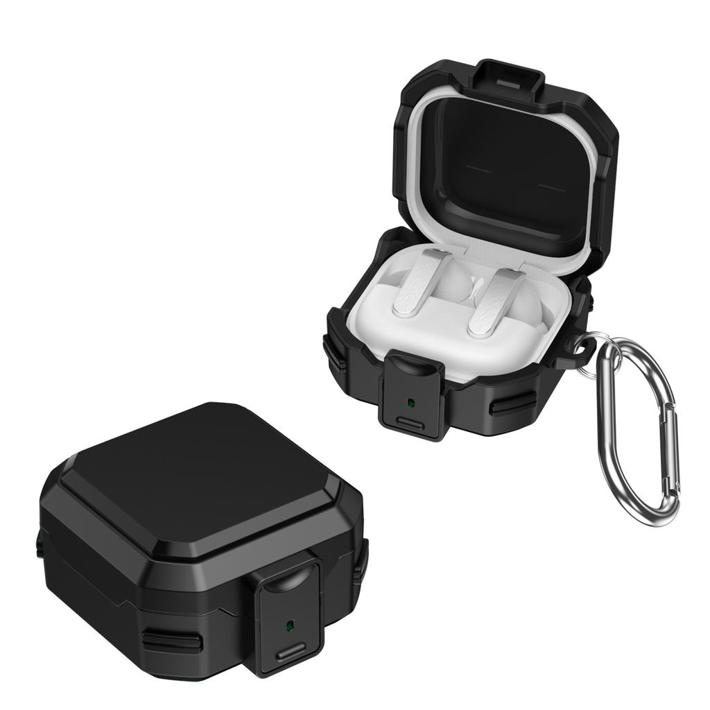 Applicable Galaxy Buds4 All-inclusive Anti-drop Earphone Cover Samsung Buds4pro Button Lock Bluetooth Earphone Case