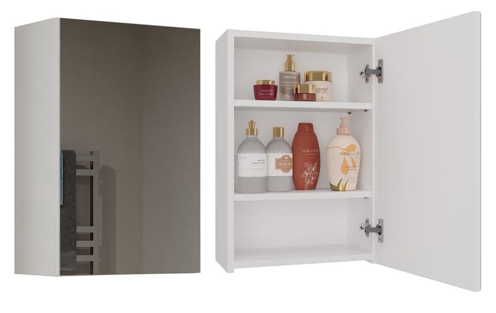 Pola 1DL bathroom column WHITE