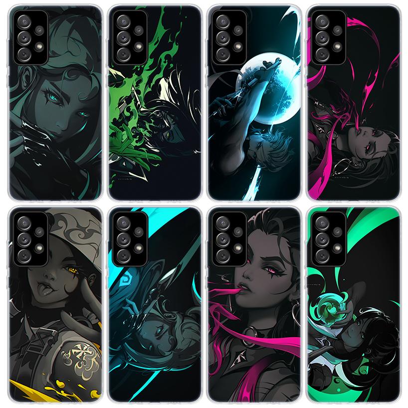 Cool Valorant Phone Case For Samsung Galaxy A17 A57 A37 A16 A26 A36 A56 A15 A25 A35 A55 A14 A13 A54 A53 A34 A24 A33 A23 Galaxy A