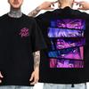 2025 Summer Kpop Devil Hunter Saja Boy T-shirt Harajuku O-neck Casual Anime T-shirt Top Suitable for Both Men and Women