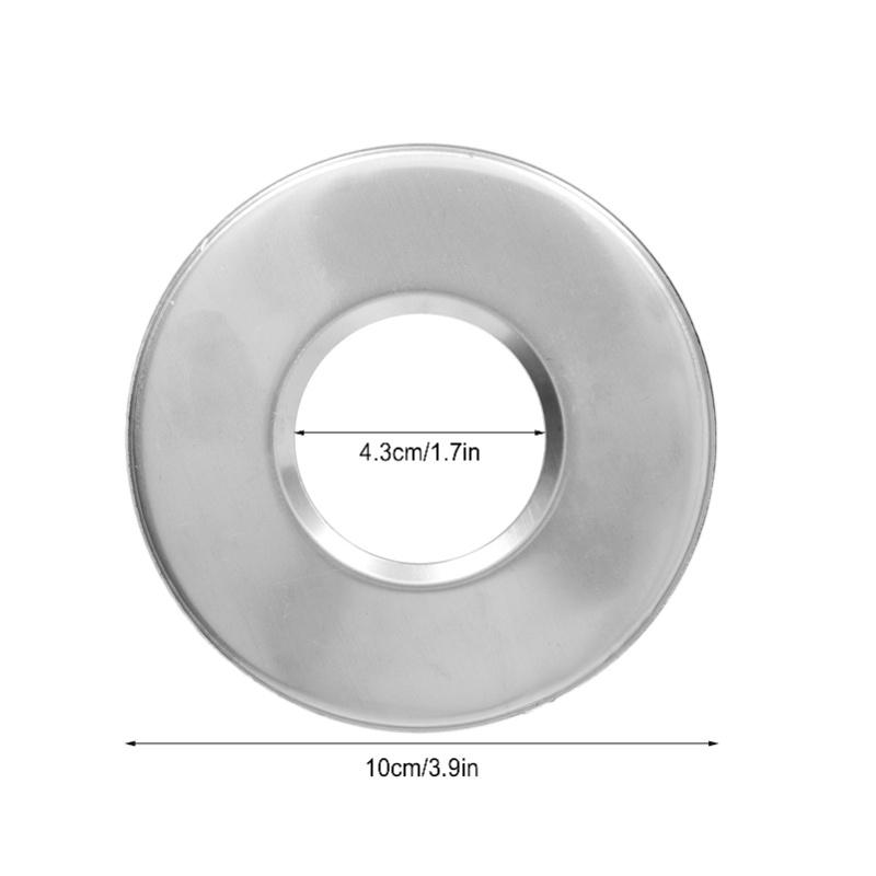 2 Pezzi Piastra di Copertura Scutcheon per Scala da Piscina Per Tubo Scala da 4,2 cm Parti di Ricambio per Corrimano Piscina