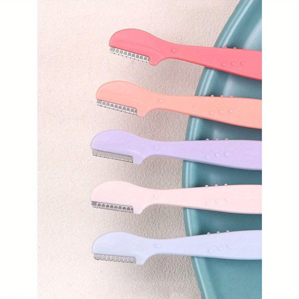 Straight Tip Eyebrow Trimmer Beauty Tools For Beginners, Anti-Scratch Eyebrow Razor, Hair Products And Accessories For Barber Salon Beauty