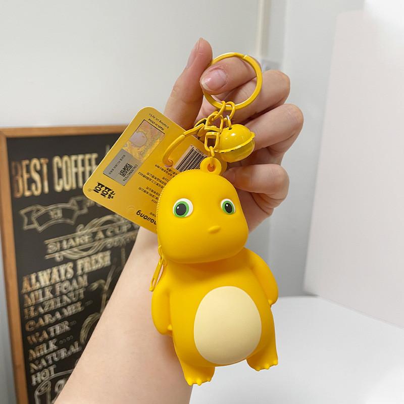 Adorable Silicone Dragon Keychain Coin Purse Perfect For Couples And Gifting